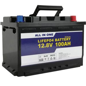 GEL / AGM ჩანაცვლება Solar Power Storage battery 12v 100ah LifePo4 Lithium ion Battery