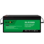 38.4V 60Ah ლითიუმის რკინის ფოსფატის ბატარეა VPP/SHS/Marine/Vehicle 36V 60Ah