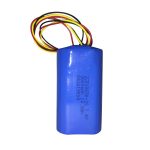 7.4V 2000mAh 18650 ლითიუმის ბატარეა პორტატული არტერიული წნევის მრიცხველისთვის