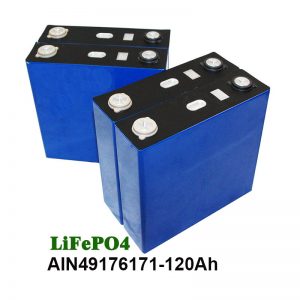 LiFePO4 Prismatic Battery 3.2V 120AH მზის სისტემის მოტოციკლეტის UPS- ისთვის